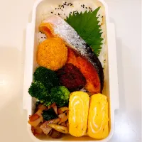 Snapdishの料理写真:11/1 しゃけ弁当|なおちゃんさん