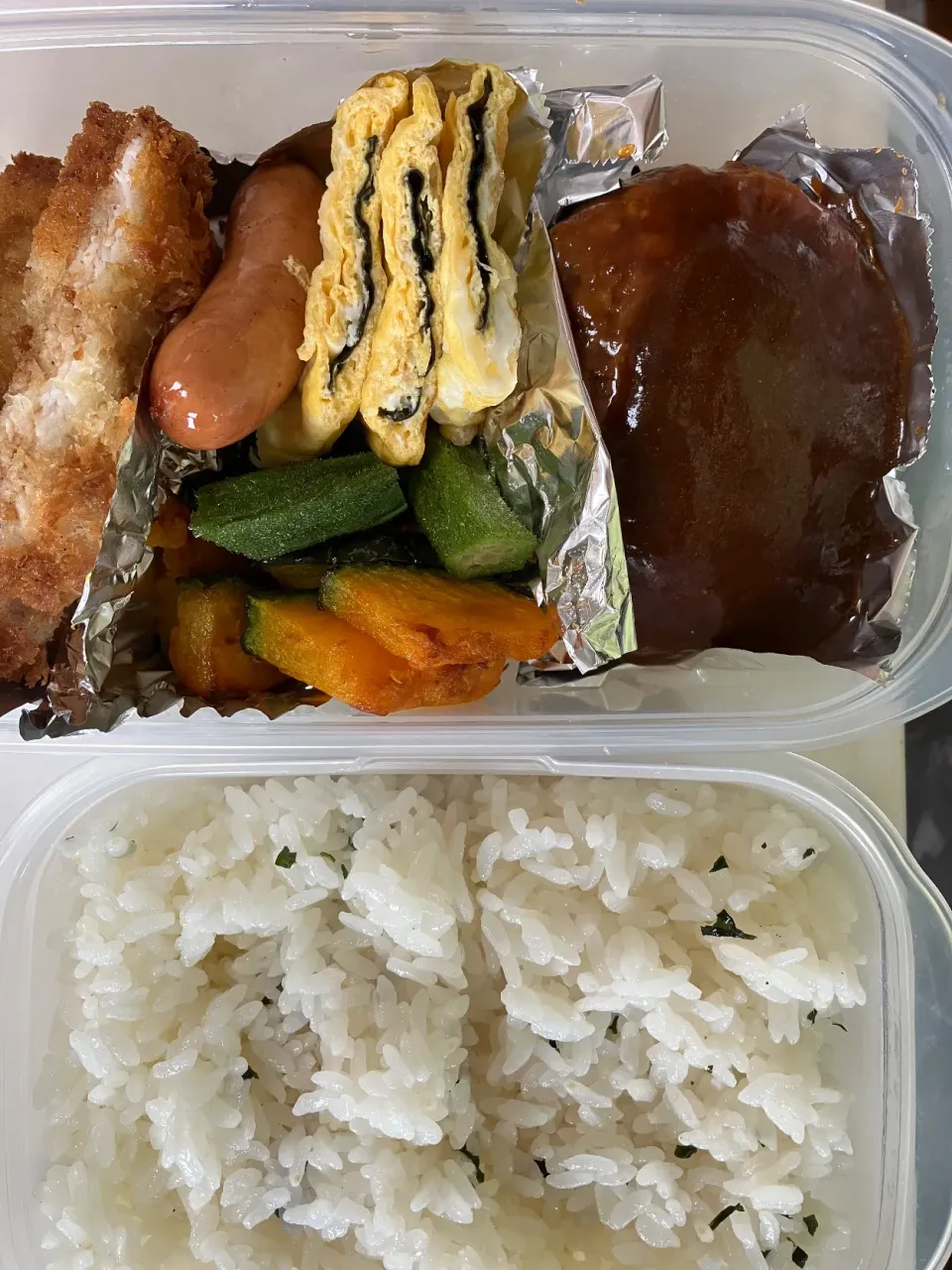 デミグラスハンバーグ弁当|あーやーさん