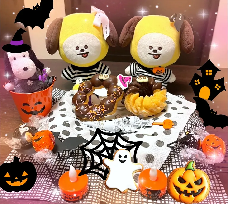 Snapdishの料理写真:ハロウィンドーナツ|emiさん