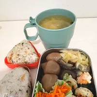 Snapdishの料理写真:今日のお弁当|コモモLOVEさん