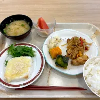 Snapdishの料理写真:寮の晩ごはん😋| すかラインさん