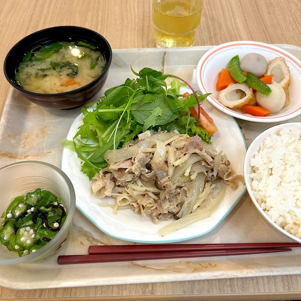 Snapdishの料理写真:寮の晩ごはん😋|すかラインさん