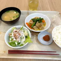 Snapdishの料理写真:寮の朝ごはん😋| すかラインさん