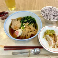 Snapdishの料理写真:寮の晩ごはん😋|すかラインさん