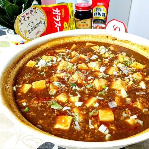 「甜面醤」を使ってみたSnapdishの料理・レシピ写真:🌏『世界の食卓探検隊』【四川風麻婆豆腐】