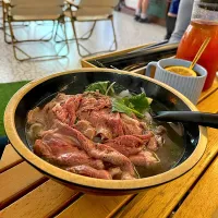 Snapdishの料理写真:Tender raw beef noodles|skyblueさん