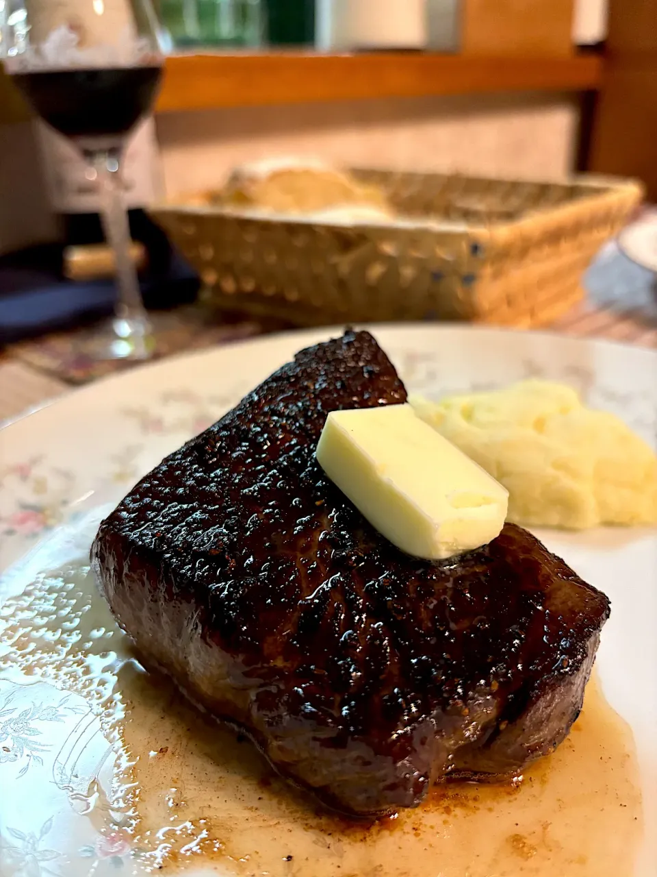 よく焼きステーキ|かおポンさん