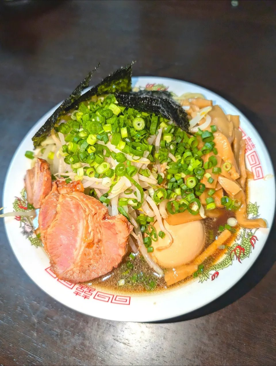 Snapdishの料理写真:家で横浜家系ラーメン🍥🍜|ぽんちゃんさん