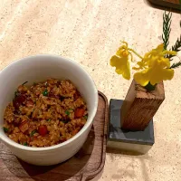 Chinese Sausage Rice
Soy Bean Paste and Pickled Ginger| H2Oさん