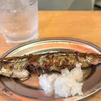 Snapdishの料理写真:サンマ塩焼き|あきちゃ☆彡さん