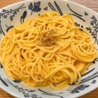 Snapdishの料理写真:ぺぺたまパスタ|yuuukaさん