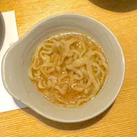 Snapdishの料理写真:アグー豚しゃぶしゃぶ〆の生ソーキ麺꒰ ♡´∀`♡ ꒱|さくたえさん