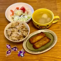 Snapdishの料理写真:晩ごはん|おやぢさん