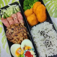 Snapdishの料理写真:土曜日も息子のお弁当です✨