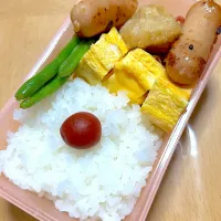 Snapdishの料理写真:パパ👨作　ママの仕事べんとー|まつさん