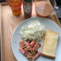 Snapdishの料理写真:ひとりゆっくり朝ごはん|みわさん