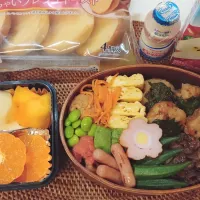 Snapdishの料理写真:今日のお弁当|a.fさん