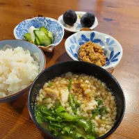 Snapdishの料理写真:朝定食、、、|あんさん