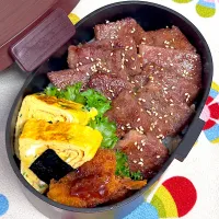 Snapdishの料理写真:焼き肉弁当|Chiharϋnさん