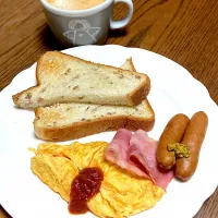 Snapdishの料理写真:朝ごはん|o-kazuさん