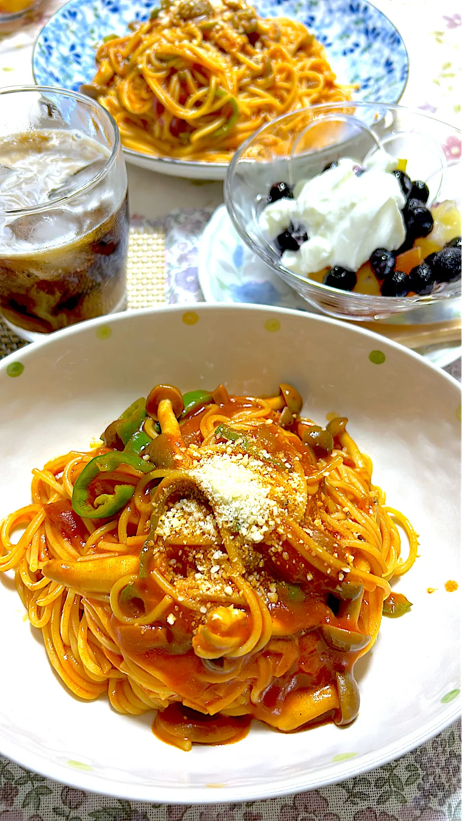 外は嵐🌀 おうちカフェでランチです|🍒ふみりん🍒さん