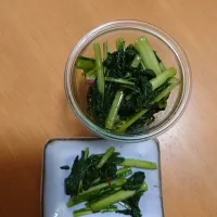 Snapdishの料理写真:カブの葉の漬物| タマ三郎さん