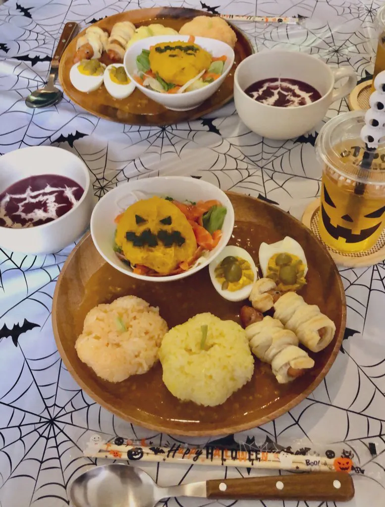 Halloween🎃Dinner|カフィさん