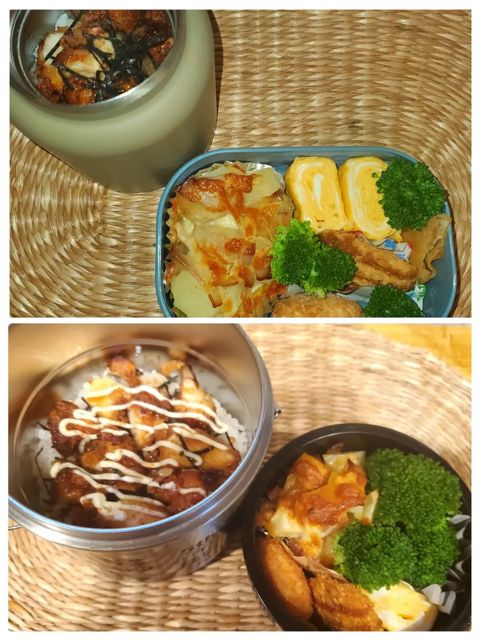 Snapdishの料理写真:高一＆中一男子部活飯🍱|〇yuicoro〇さん