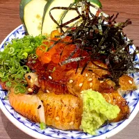 Snapdishの料理写真:Engawa Don|imigo_hieiさん