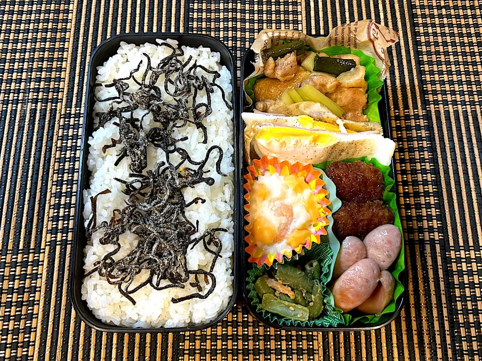 今日の高校男子弁当(11/2)|ミカリンさん