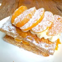 Snapdishの料理写真:Peach Strudel|imigo_hieiさん