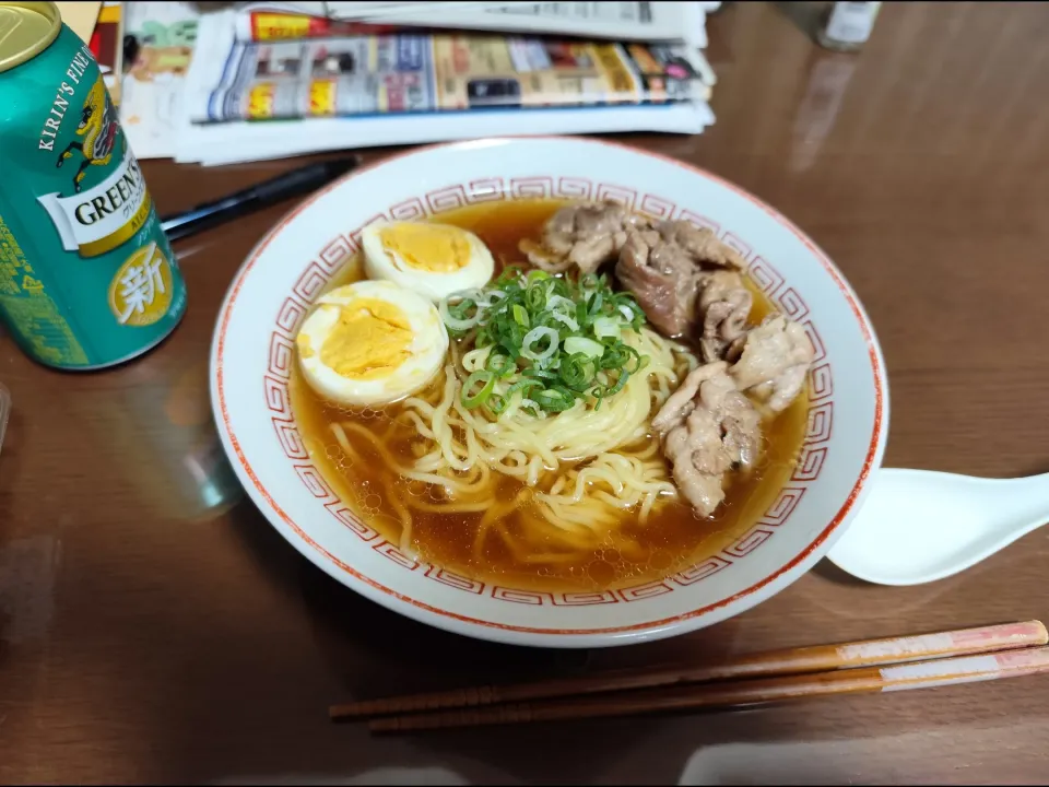 手作り煮卵＆チャーシュー風のしょうゆラーメン|早紀さん