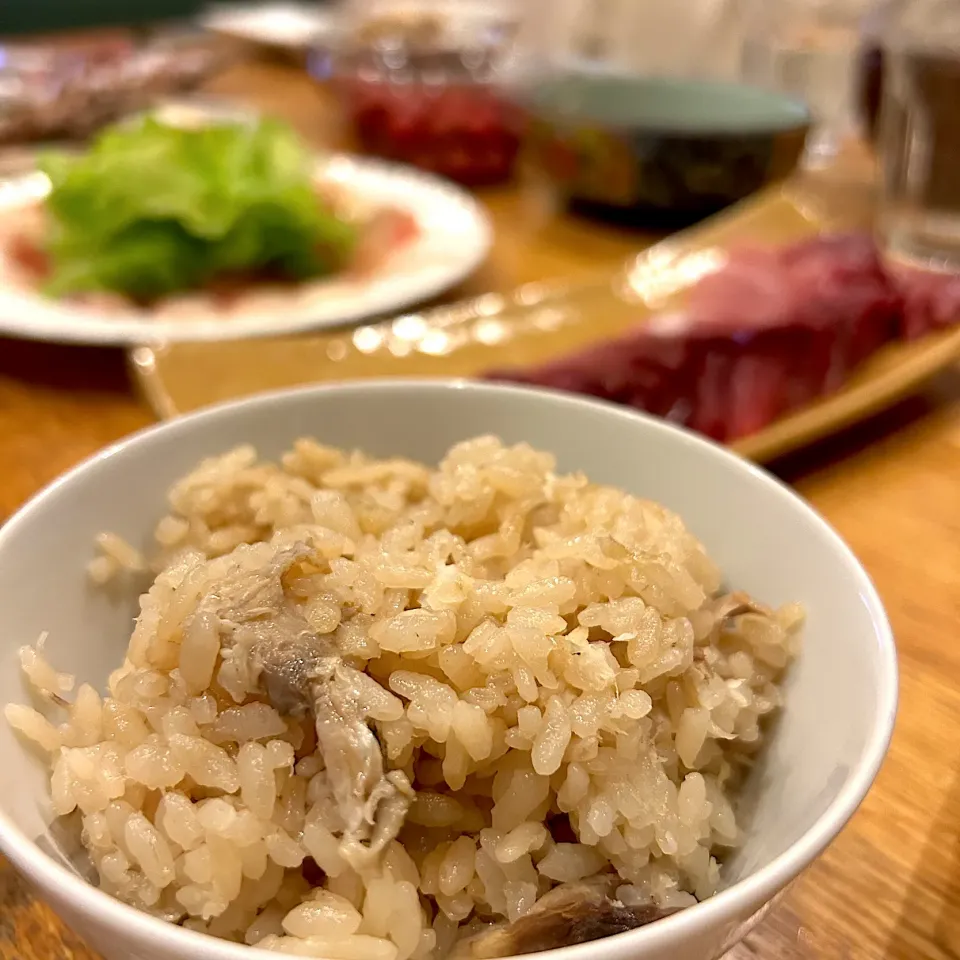 旦那さんの料理　黒鯛めし🐟|だまさん