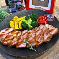 Snapdishの料理写真:炊飯器で作るローストポーク🐷