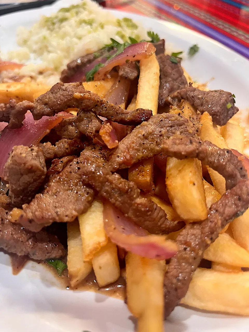 Lomo saltado - peruvian steak & fries|🌺IAnneさん