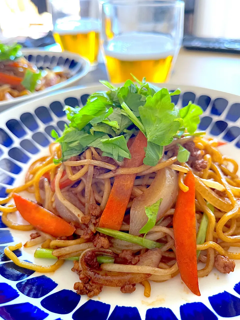 セリのせ焼きそば|tomokossaさん