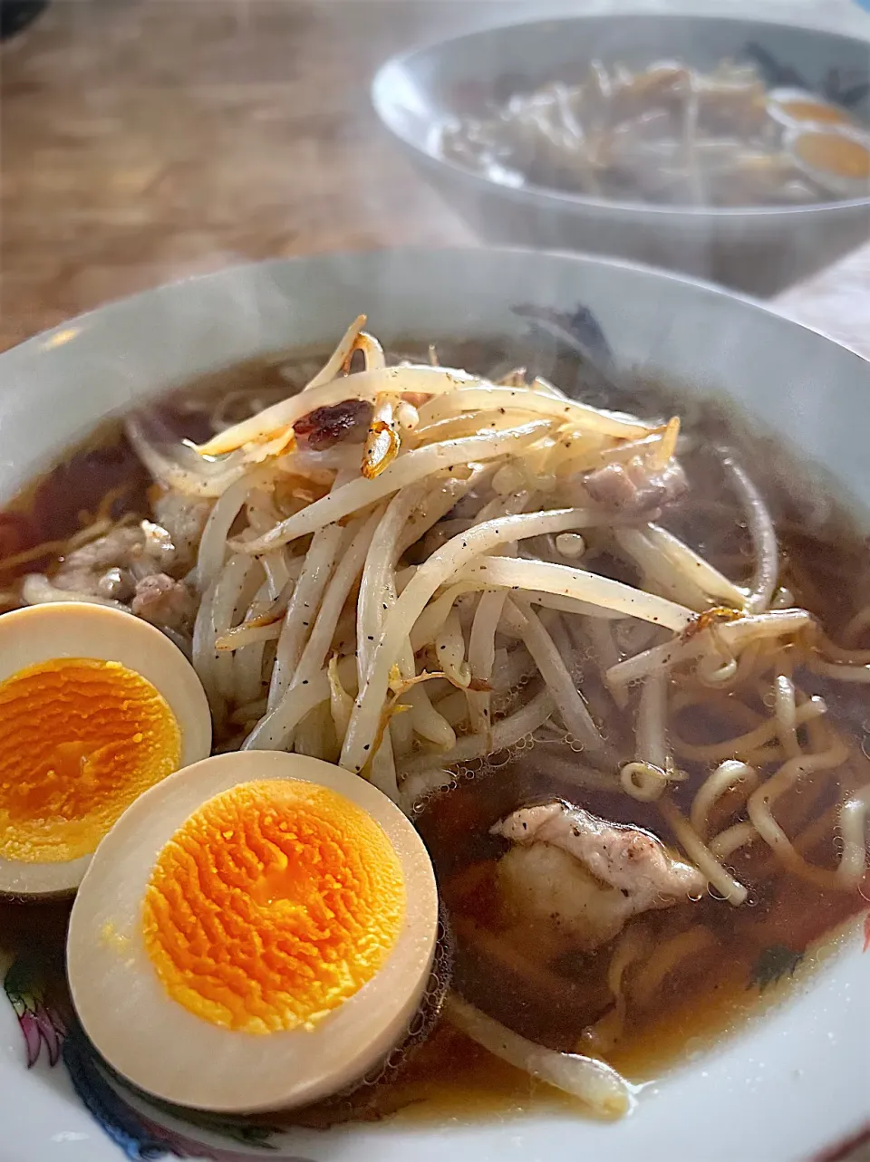 日曜日のお昼・もやしラーメン|akiさん