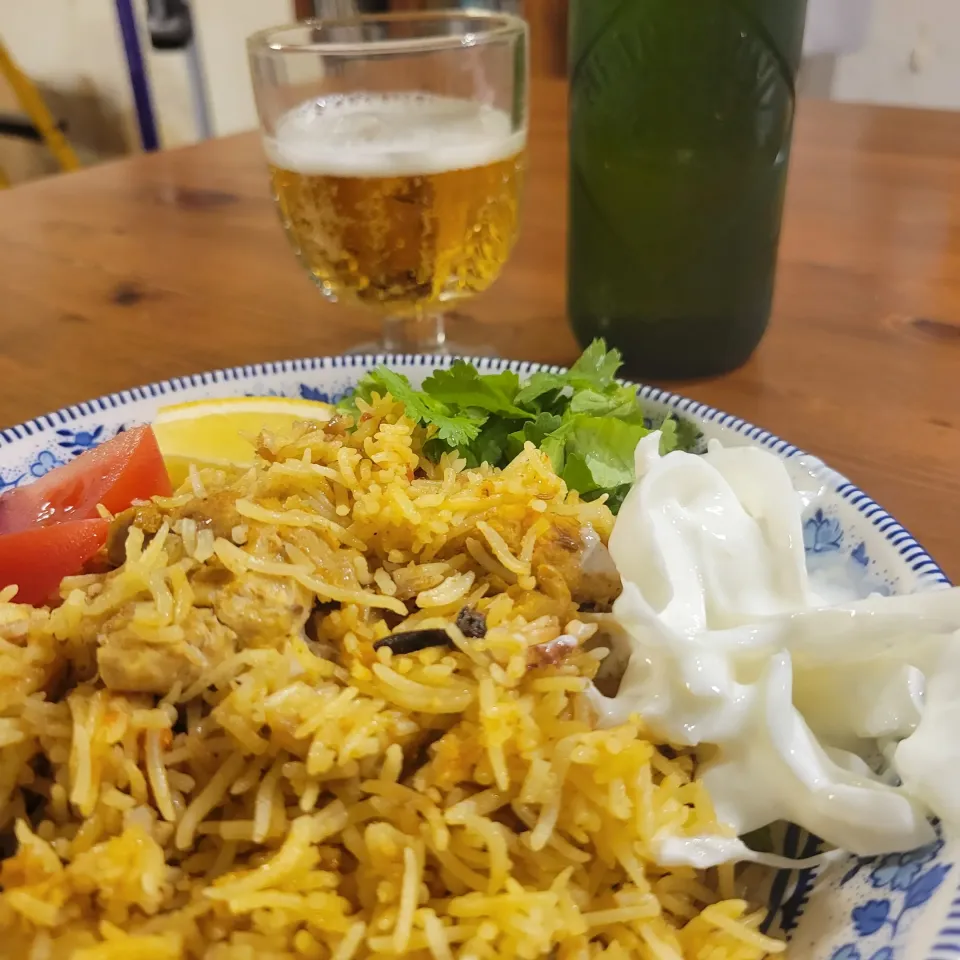 炊飯器で自家製チキンビリヤニ👍️|あんさん