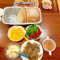 Snapdishの料理写真:手巻きサンドイッチ|とゆあさん