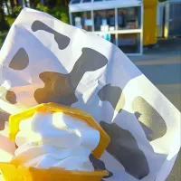 Snapdishの料理写真:芦原温泉たじま牧場のミルクもなか🍦んまぁ！