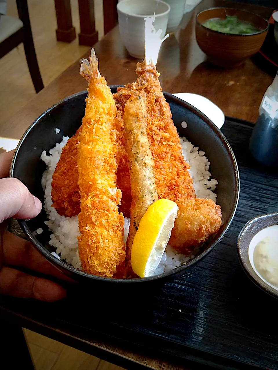 ミックスフライ丼|ゆっきーさん