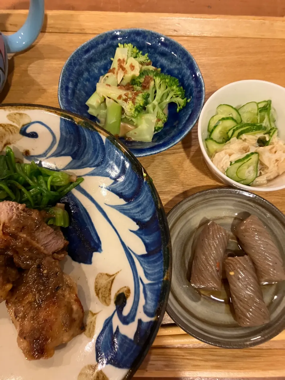 Snapdishの料理写真:豚ヒレ肉の七味ソテー|なつこいっきママさん