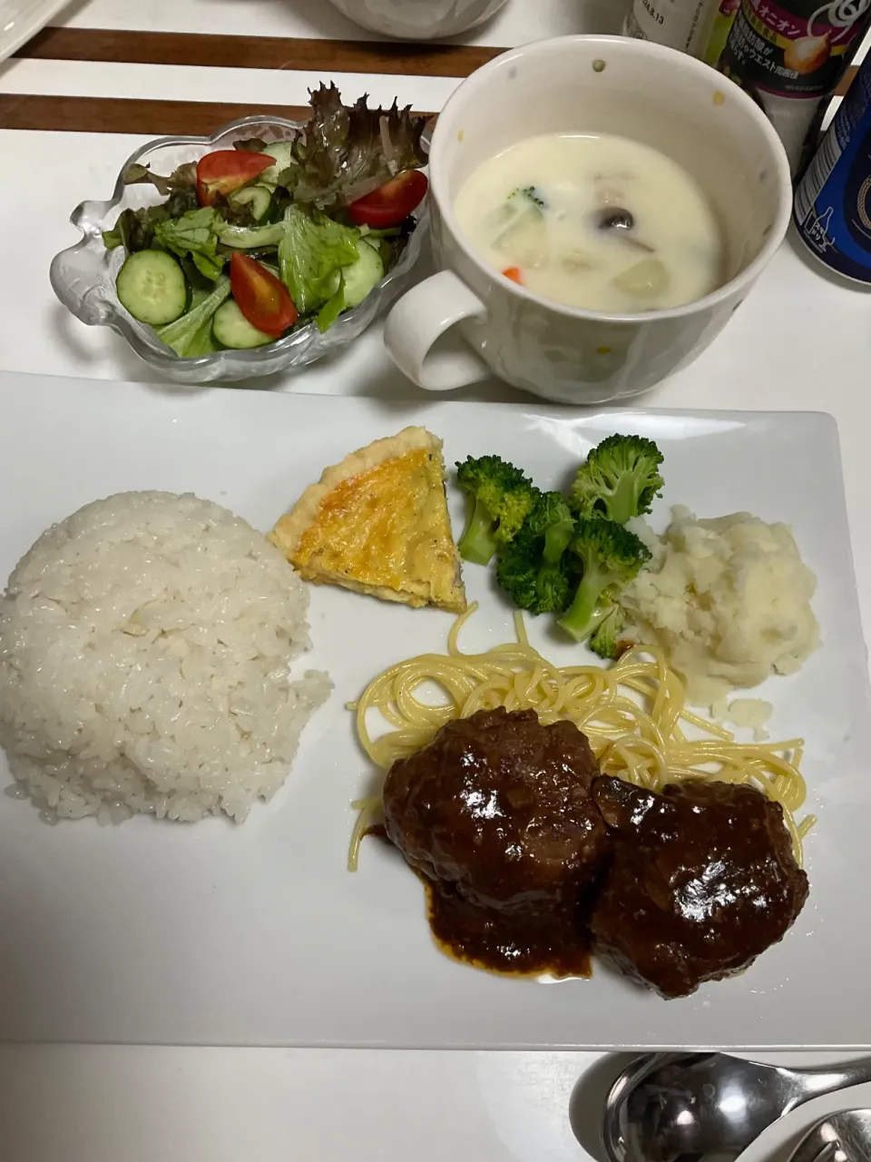 Snapdishの料理写真:晩ごはん|Sanままさん