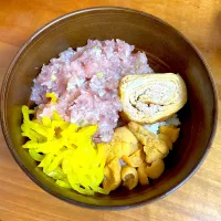 Snapdishの料理写真:ネギトロ&うに丼|Dandaddyさん