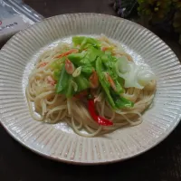 Snapdishの料理写真:のどぐろだし塩パスタ