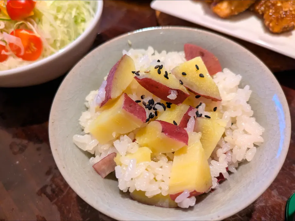 Snapdishの料理写真:さつまいもご飯|石川ティハルさん