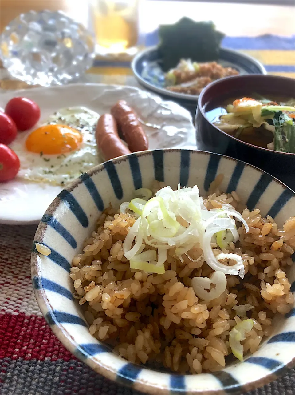 Snapdishの料理写真:炊き込みご飯のあさごはん🍚💕|Tina Tomoko😋さん