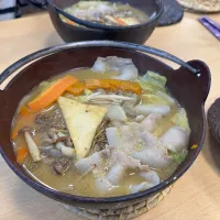 Snapdishの料理写真:黄金ほうとう<豚肉入り>|tkeakirさん