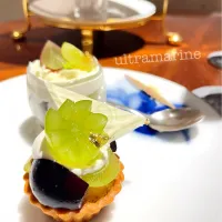 Snapdishの料理写真:＊アフタヌーンティー♪癒しの時間でした＊|ultramarineさん