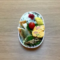 Snapdishの料理写真:海老春巻き弁当| sachi ＊さん